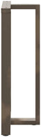 vidaXL - Bartafelpoten - 2 - st - T-vormig - 60x35x(110-111) - cm - staal - naturel
