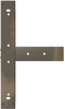 vidaXL - Bartafelpoten - 2 - st - T-vormig - 60x35x(90-91) - cm - staal - naturel