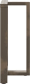 vidaXL - Bartafelpoten - 2 - st - T-vormig - 60x35x(90-91) - cm - staal - naturel