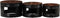 vidaXL - Bartafels - 3 - st - trommelvormig - massief - gerecycled - hout