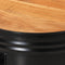 vidaXL - Bartafels - 3 - st - trommelvormig - massief - ruw - acaciahout