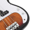 vidaXL - Basgitaar - voor - beginners - elektrisch - met - tas - 4/4 - 46