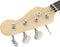 vidaXL - Basgitaar - voor - beginners - elektrisch - met - tas - 4/4 - 46