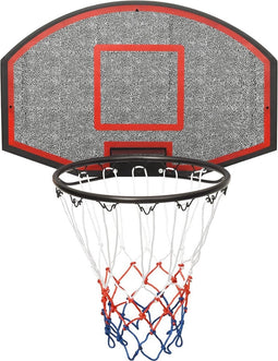 vidaXL Basketbalbord 71x45x2 cm polyetheen zwart