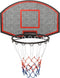 vidaXL Basketbalbord 71x45x2 cm polyetheen zwart