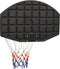 vidaXL Basketbalbord 71x45x2 cm polyetheen zwart
