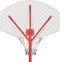 vidaXL Basketbalringset 305 cm