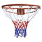 vidaXL - Basketbalringset - met - net - 45 - cm - oranje