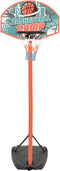 vidaXL - Basketbalset - draagbaar - verstelbaar - 180-230 - cm