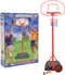 vidaXL - Basketbalset - draagbaar - verstelbaar - 200-236 - cm