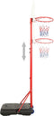 vidaXL - Basketbalset - draagbaar - verstelbaar - 200-236 - cm