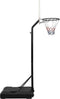 vidaXL Basketbalstandaard 237-307 cm polyetheen wit