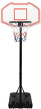 vidaXL Basketbalstandaard 237-307 cm polyetheen wit