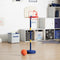 vidaXL - Basketbalstandaard - met - bal - en - pomp - hoogte - verstelbaar - 90/121 - cm