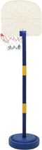 vidaXL - Basketbalstandaard - met - bal - en - pomp - hoogte - verstelbaar - 90/121 - cm