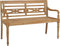 vidaXL - Batavia - bank - 120 - cm - teakhout