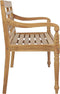 vidaXL - Batavia - bank - 120 - cm - teakhout