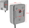vidaXL BBQ Draaispit met motor staal 1000 mm