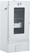 vidaXL BBQ-rookoven met 1 kg houtsnippers 44.5x29x83 cm