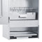 vidaXL BBQ-rookoven met 1 kg houtsnippers 44.5x29x83 cm