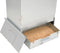 vidaXL BBQ-rookoven met houtsnippers 44,5x29x110 cm staal