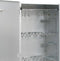 vidaXL BBQ-rookoven met houtsnippers 44,5x29x110 cm staal