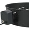 vidaXL BBQ rotisserie ring 57 cm zwart