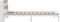 vidaXL - Bed - met - boekenkast - zonder - matras - grenenhout - wit - 90x190 - cm
