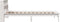 vidaXL - Bed - met - boekenkast - zonder - matras - grenenhout - wit - 75x190 - cm