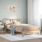 vidaXL - Bed - met - boekenkast - zonder - matras - massief - grenenhout - 90x200 - cm
