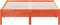 vidaXL - Bed - met - matras - massief - grenenhout - wasbruin - 140x190 - cm