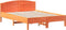 vidaXL - Bed - met - matras - massief - grenenhout - wasbruin - 140x190 - cm