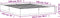 vidaXL - Bed - met - matras - massief - grenenhout - wasbruin - 140x190 - cm