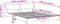 vidaXL - Bed - met - matras - massief - grenenhout - wasbruin - 140x190 - cm