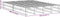 vidaXL - Bed - met - matras - massief - grenenhout - wasbruin - 140x190 - cm
