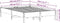 vidaXL - Bed - met - matras - massief - grenenhout - wasbruin - 140x190 - cm
