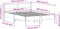 vidaXL - Bed - met - matras - massief - grenenhout - wasbruin - 140x190 - cm