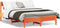 vidaXL - Bed - met - matras - massief - grenenhout - wasbruin - 140x190 - cm
