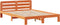 vidaXL - Bed - met - matras - massief - grenenhout - wasbruin - 140x190 - cm