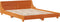 vidaXL - Bed - met - matras - massief - grenenhout - wasbruin - 140x190 - cm