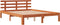 vidaXL - Bed - met - matras - massief - grenenhout - wasbruin - 140x190 - cm