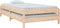 vidaXL - Bed - stapelbaar - 100x200 - cm - massief - grenenhout