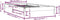 vidaXL - Bed - stapelbaar - 100x200 - cm - massief - grenenhout - wit