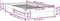 vidaXL - Bed - stapelbaar - 75x190 - cm - massief - grenenhout
