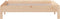 vidaXL - Bed - stapelbaar - 75x190 - cm - massief - grenenhout