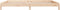 vidaXL - Bed - stapelbaar - 75x190 - cm - massief - grenenhout