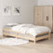 vidaXL - Bed - stapelbaar - 75x190 - cm - massief - grenenhout