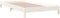 vidaXL - Bed - stapelbaar - 75x190 - cm - massief - grenenhout - wit