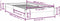 vidaXL - Bed - stapelbaar - 75x190 - cm - massief - grenenhout - wit