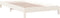 vidaXL - Bed - stapelbaar - 75x190 - cm - massief - grenenhout - wit